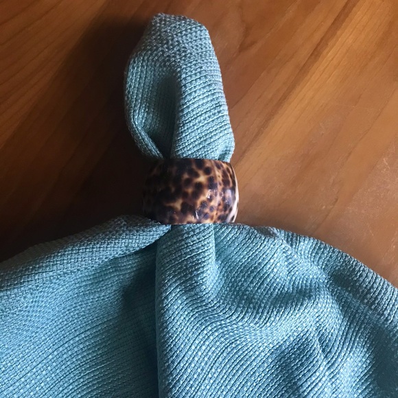 6 Shell Style Napkin Rings new. - Picture 1 of 8